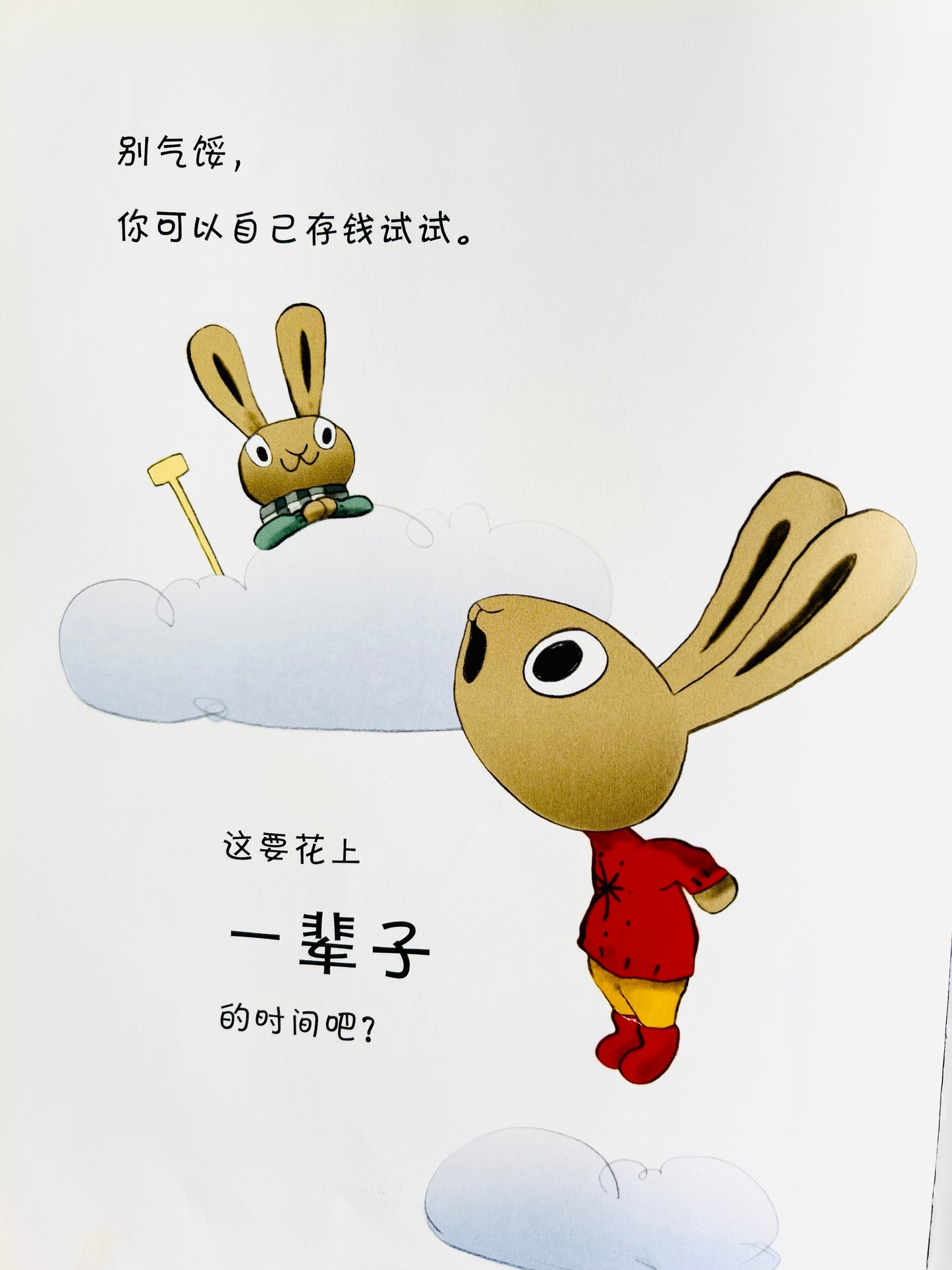 小兔子财商启蒙系列 - 学赚钱,存钱,花钱,捐钱 - 财商启蒙 Moneybunny Series - Teaching Kids About Money (Set of 4)