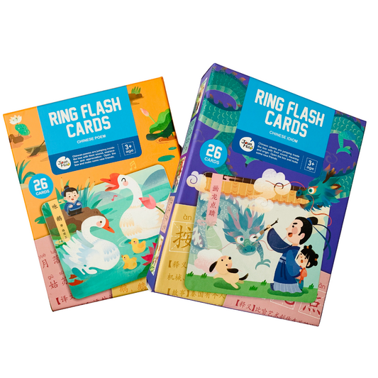 成语 + 唐诗 卡 Illustrated Cards Chinese Idioms + Chinese Poems