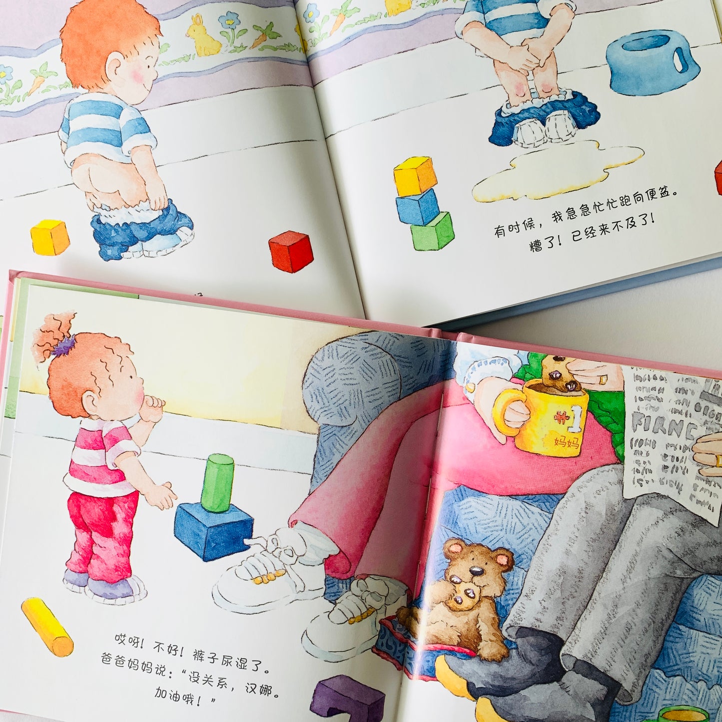 我会上厕所 男孩版 + 女孩版 The Potty Book for Boys and Girls