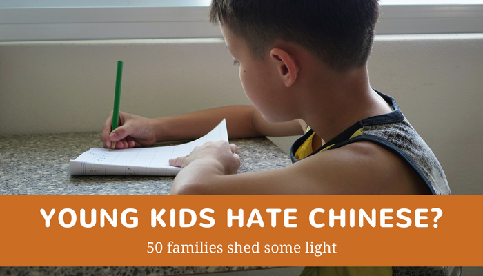 Young Kids Hate Chinese? 50 Families Shed Some Light