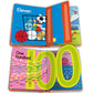 字母+拼音+数字小词典 Bilingual Board Book Dictionaries - Alphabet, Pinyin, Numbers (Set of 3)