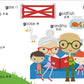 字母+拼音+数字小词典 Bilingual Board Book Dictionaries - Alphabet, Pinyin, Numbers (Set of 3)