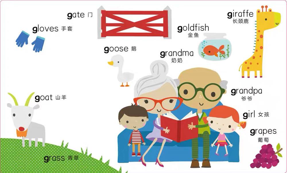字母+拼音+数字小词典 Bilingual Board Book Dictionaries - Alphabet, Pinyin, Numbers (Set of 3)