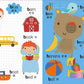 字母+拼音+数字小词典 Bilingual Board Book Dictionaries - Alphabet, Pinyin, Numbers (Set of 3)