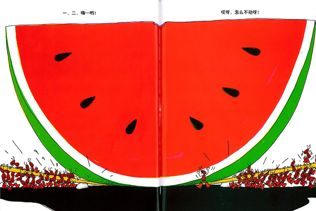 蚂蚁和西瓜 Ants and a Watermelon