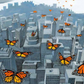 迁徙的蝴蝶 Travelling Butterfly