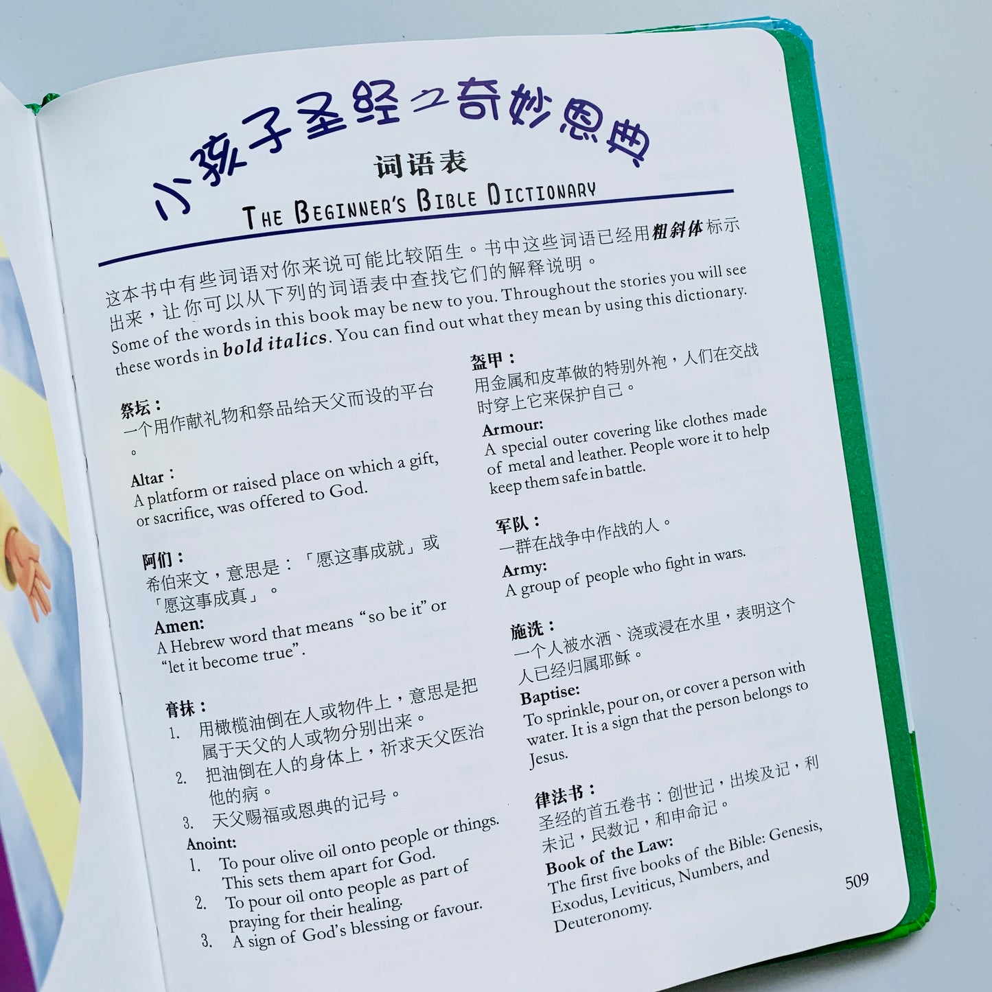 小孩子圣经 之 奇妙恩典 The Beginner's Bible (Bilingual English-Chinese)