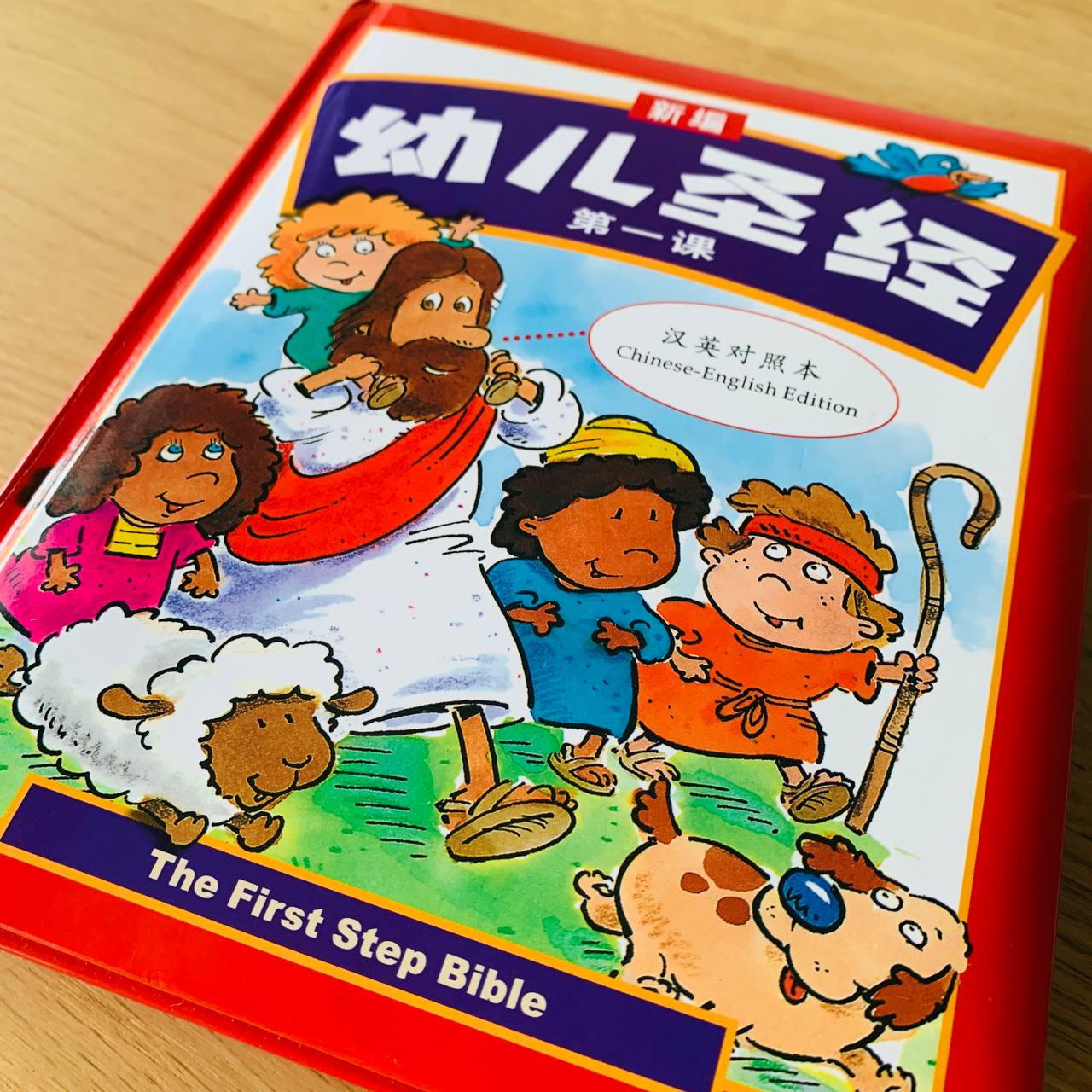 幼儿圣经 第一课 The First Step Bible (Bilingual English-Chinese)